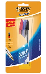 [7861186204353] BOLIGRAFO DURA MAS BX4 BIC